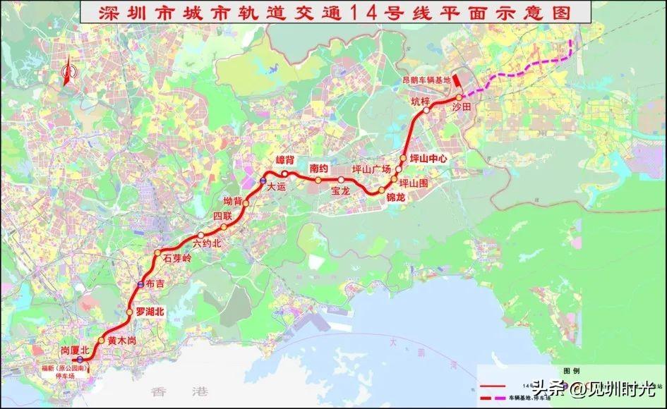 地铁14号线最新线路图,地铁14号线最新线路图及其影响